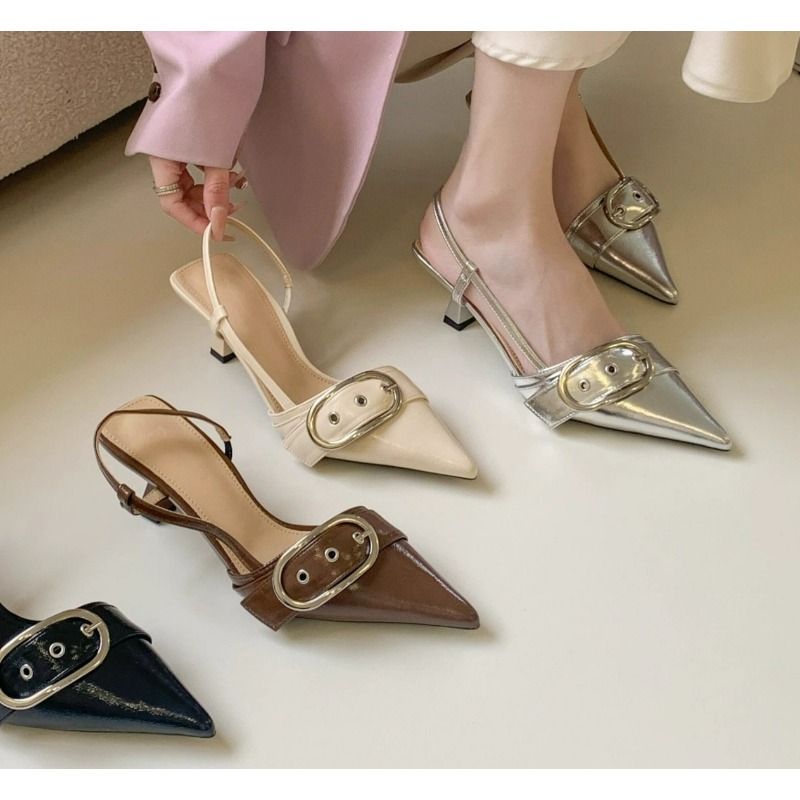 Women'S Fashion Designer Clothes - Sepatu Hak Tinggi Wanita Model Retro
