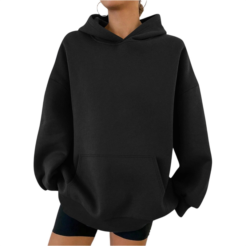 Hoodie Women Oversized - Hoodie Kasual Pria Musim Semi Gugur