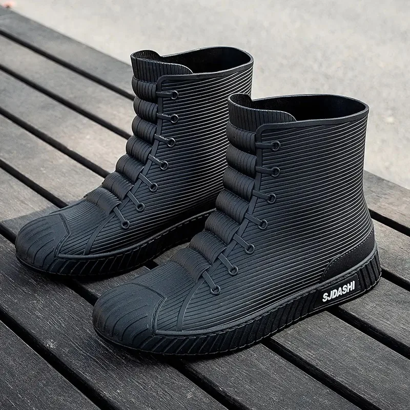 Women'S Fashion Gumboots - Sepatu bot hujan pasangan, sepatu bot