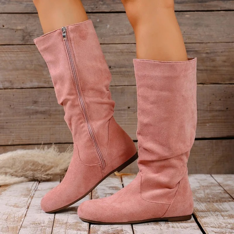 Winter Fashion Women Boots - Sepatu Bot Tinggi Musim Dingin 2025
