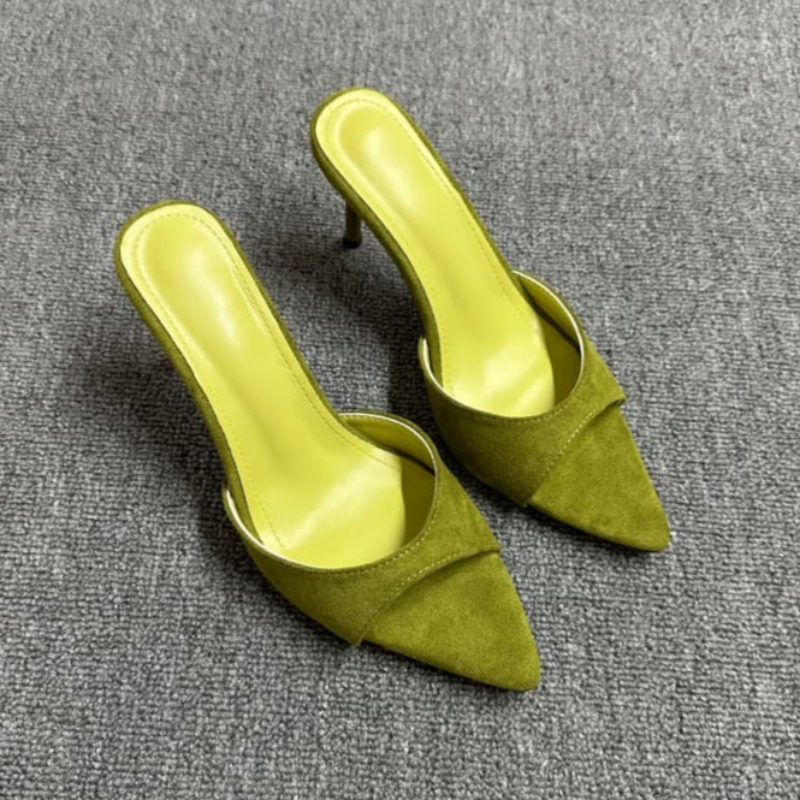 Women'S Fashion Designer Clothes - Sandal Wanita Ujung Lancip Tren Baru