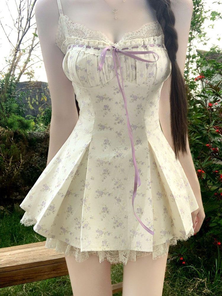 Women'S Fashion Designer Clothes - Gaun Suspender Desain Fashion Korea Musim