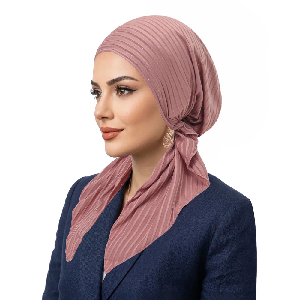 Women'S Fashion Hats - Turban Rajut Halus Bahan Stretch Trendy,