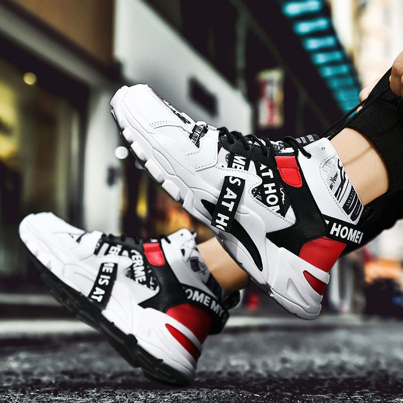 Women'S Fashion Gumboots - Sneakers Pria Chunky Atasan Tinggi Ukuran