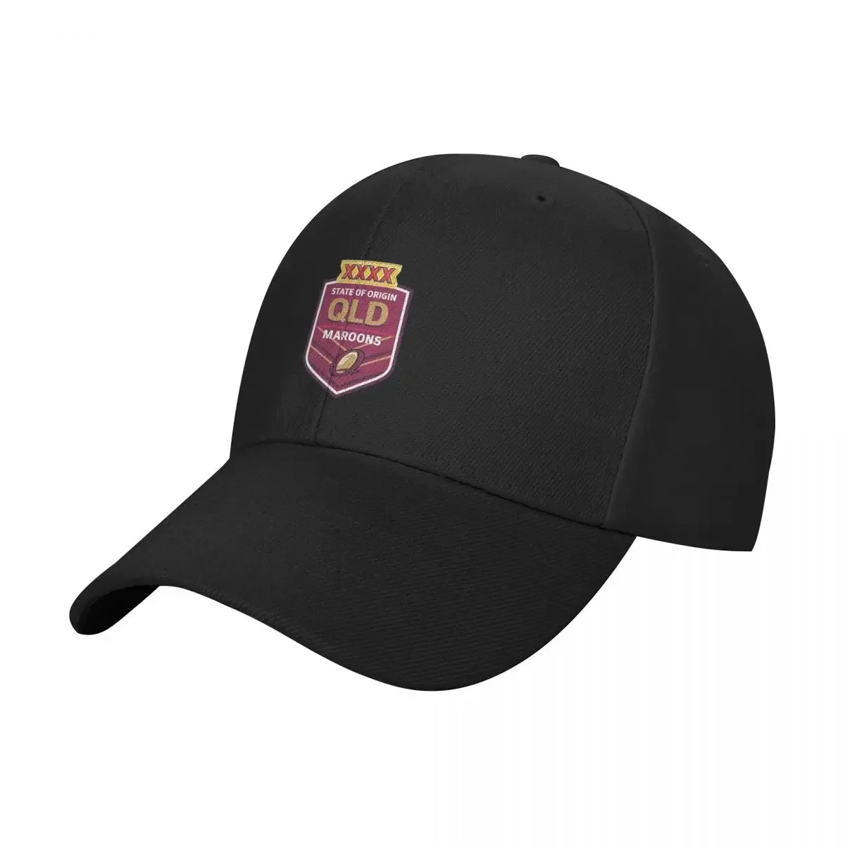 Women'S Fashion Queensland - Topi Bisbol Desain Maroon Queensland Exelent