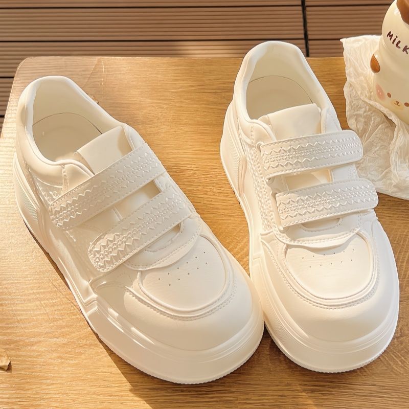 Women'S Fashion Velcro Sneakers - Sepatu Sneakers Platform Velcro Wanita 2026