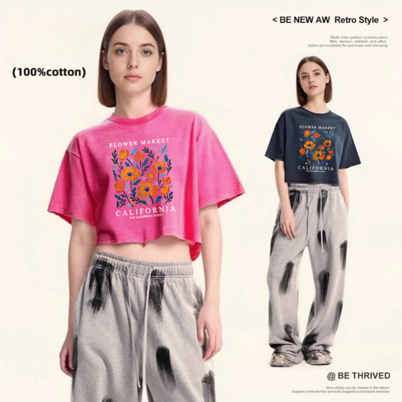 Women'S Fashion Market Size - Kaos Wanita Lengan Pendek Kerah Bulat
