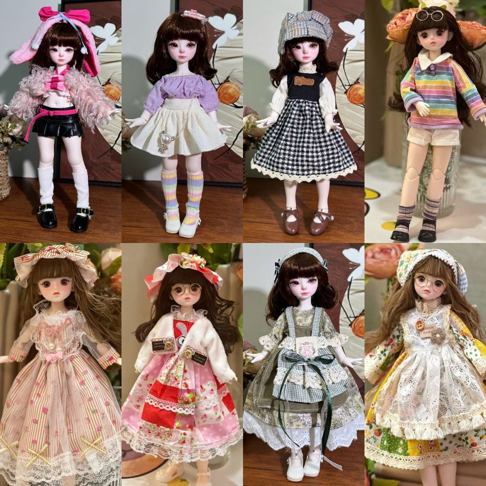 Women'S Fashion Kilt - Fashion 1/6 30cm Boneka 1/6 BJD