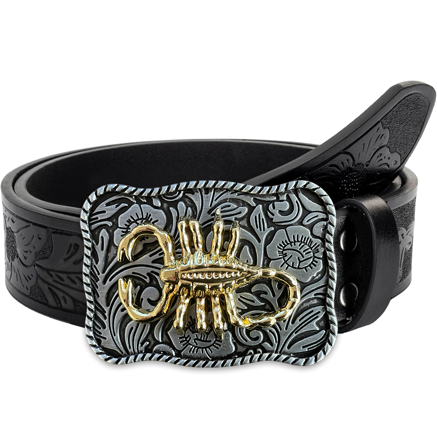 Women Fashion Nz - Sabuk Pola Rumput Scorpion Tang dengan