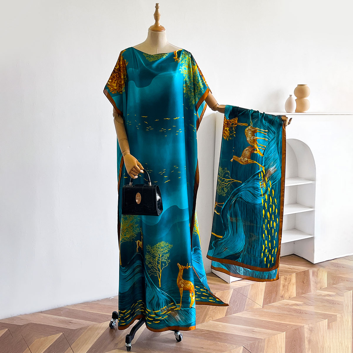Women'S Fashion Designer Clothes - Selendang Panjang Wanita Model Dubai Desain