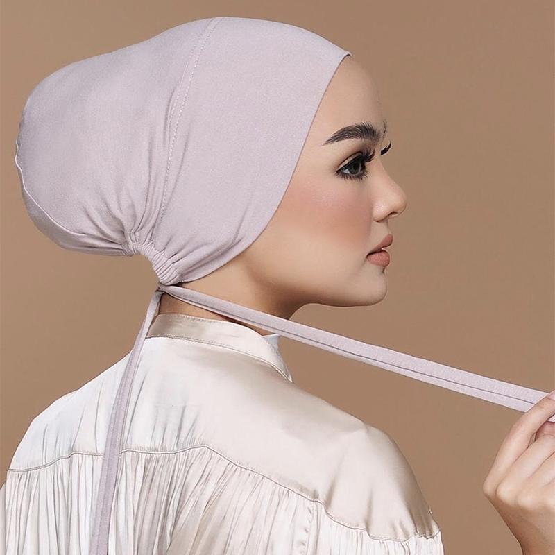 Women'S Fashion Hats - Topi Turban Muslim Modal Lembut Baru,