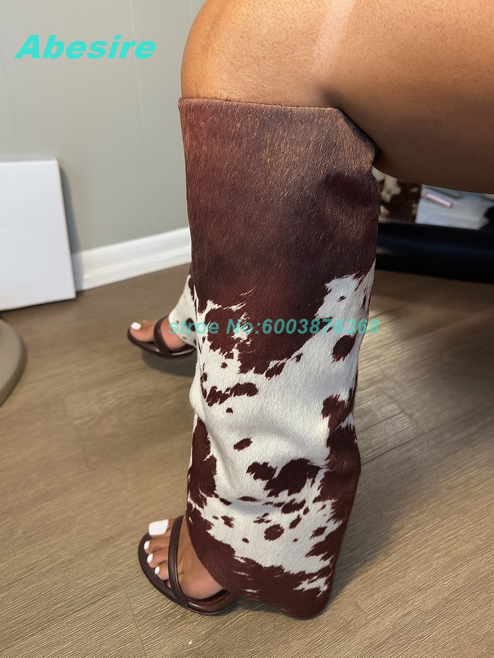 Sepatu Boots Sandal Suede Moti - Women'S Fashion Show ulasan dan harga