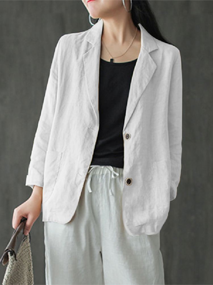 Blazer wanita polos elegan, ma - Blazer Women Oversized ulasan dan harga