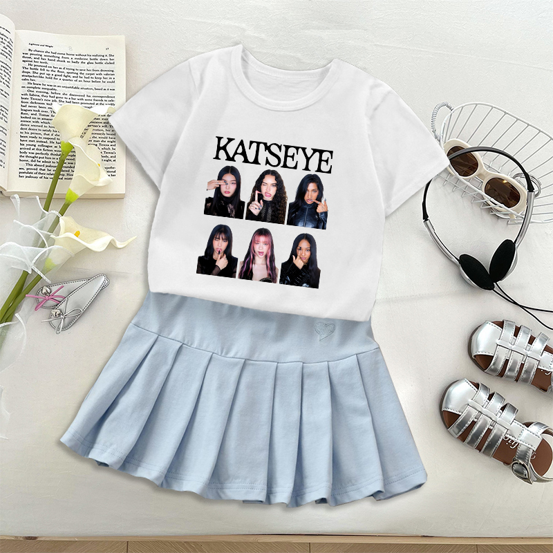 Set Rok Lipit dan Kaos Fashion - Women'S Fashion Kilt ulasan dan harga