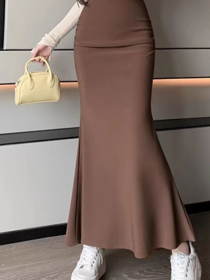 Rok Midi A-Line Wanita Ukuran  - Women'S Fashion Kilt ulasan dan harga