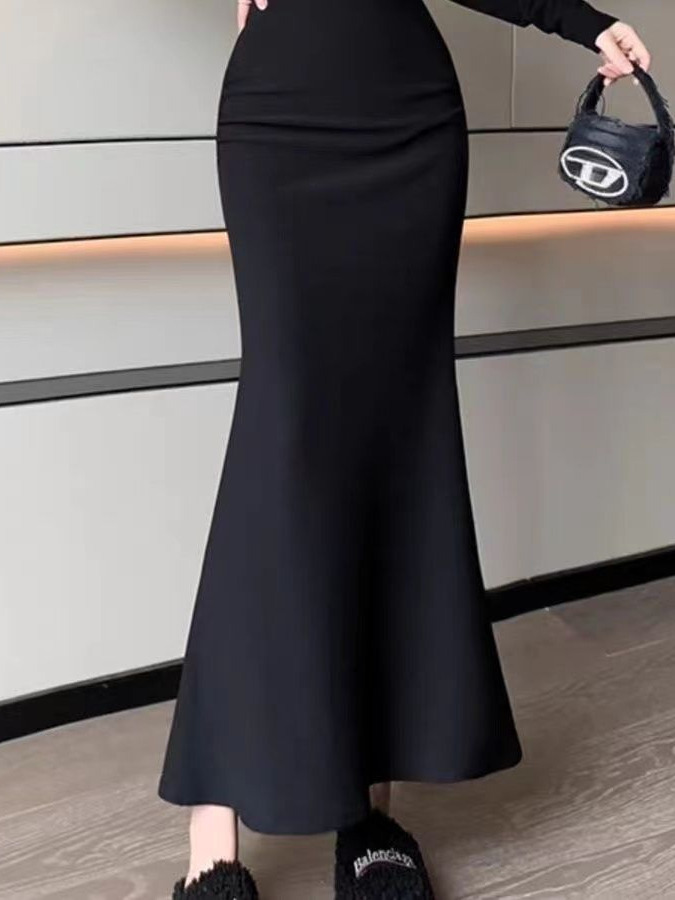 Rok Midi A-Line Wanita Ukuran  - Women'S Fashion Kilt ulasan dan harga