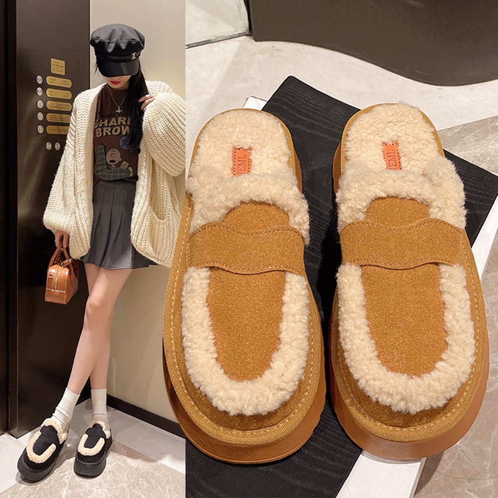 Sandal Wanita Desainer Kulit B - Winter Fashion Women Boots ulasan dan harga