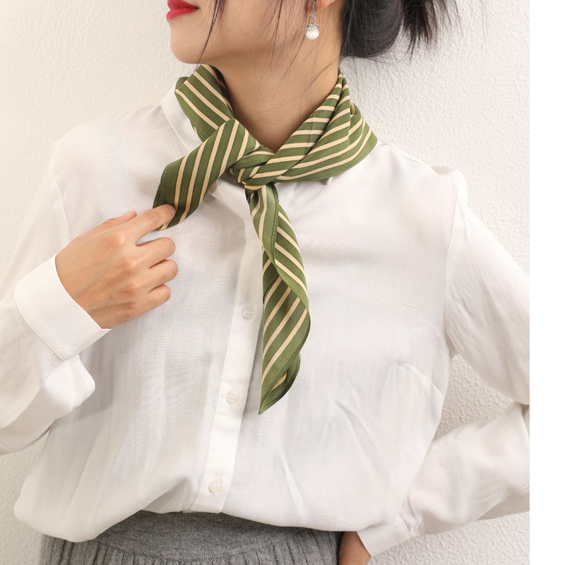 Syal rambut kepala leher sutra - Women'S Fashion Hats ulasan dan harga