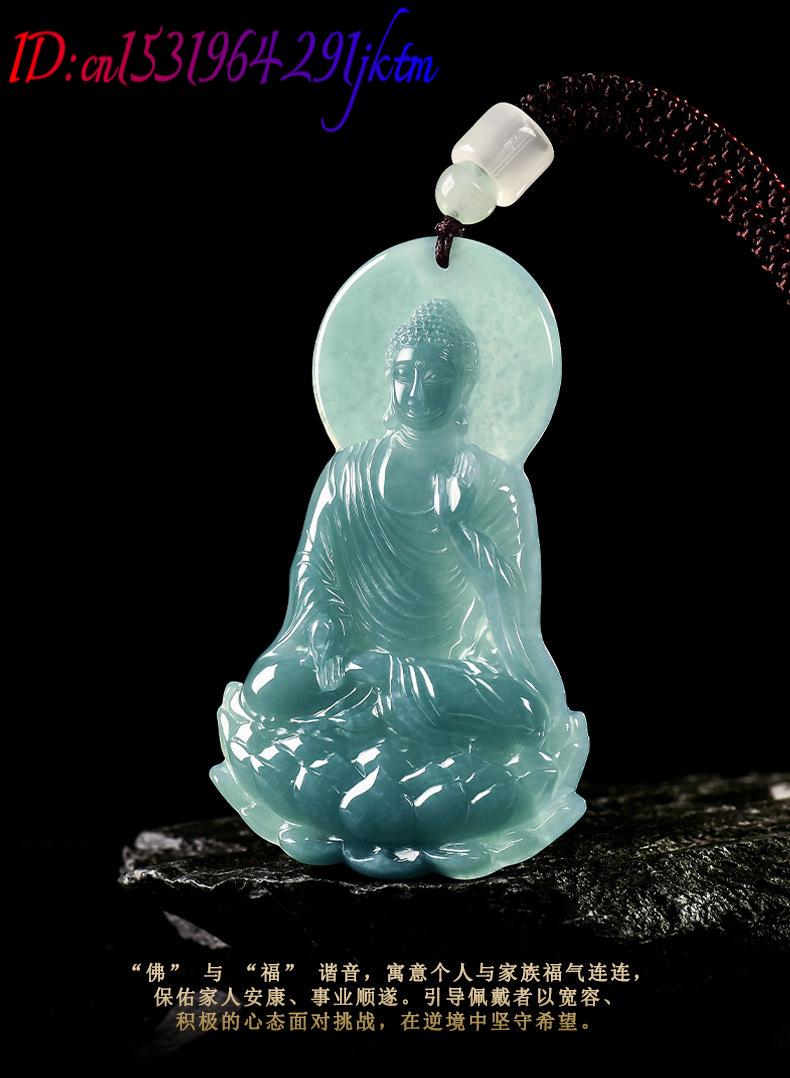 Kalung Liontin Buddha Giok Bur - Women Fashion Necklace ulasan dan harga