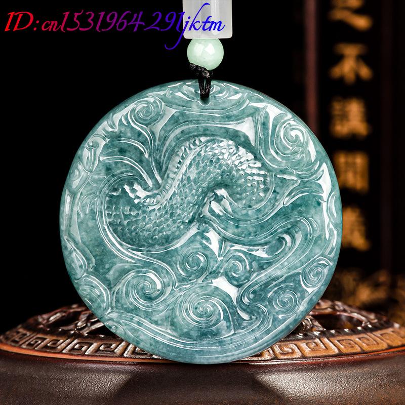 Kalung Liontin Naga Giok Burma - Women Fashion Necklace ulasan dan harga
