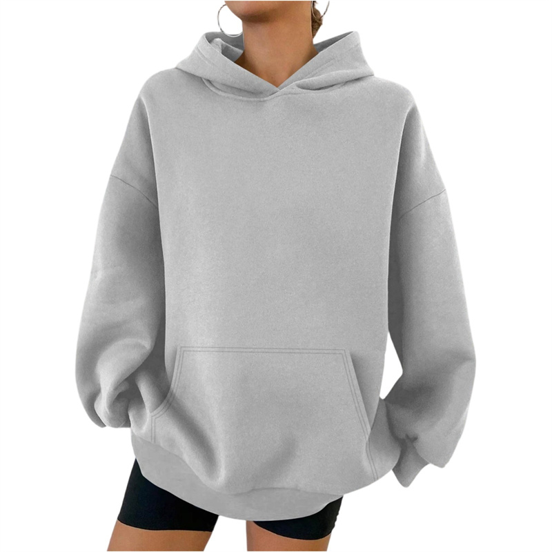 Hoodie Kasual Pria Musim Semi  - Hoodie Women Oversized ulasan dan harga