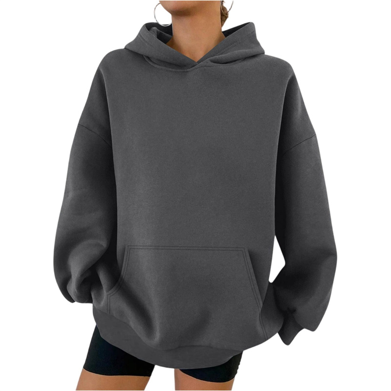 Hoodie Kasual Pria Musim Semi  - Hoodie Women Oversized ulasan dan harga