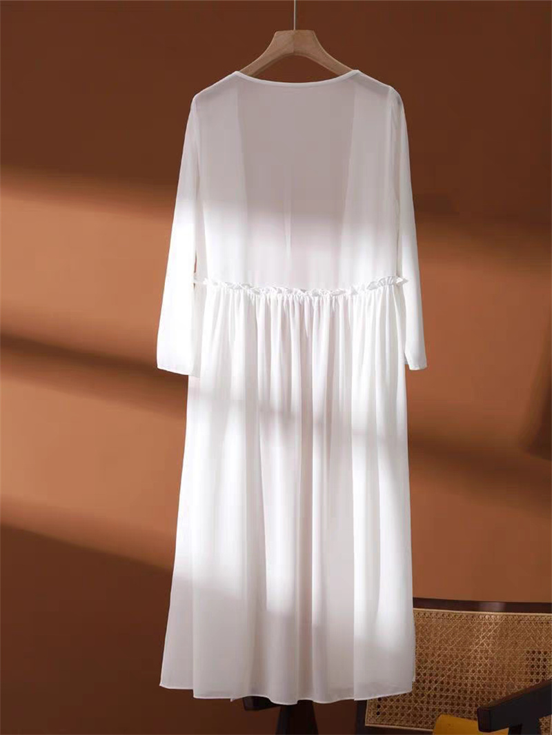 Kardigan Panjang Kimono Sifon  - Women Fashion Blouse ulasan dan harga