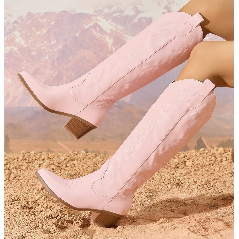 Eilyken Sepatu Bot Wanita Bord - Winter Fashion Women Boots ulasan dan harga
