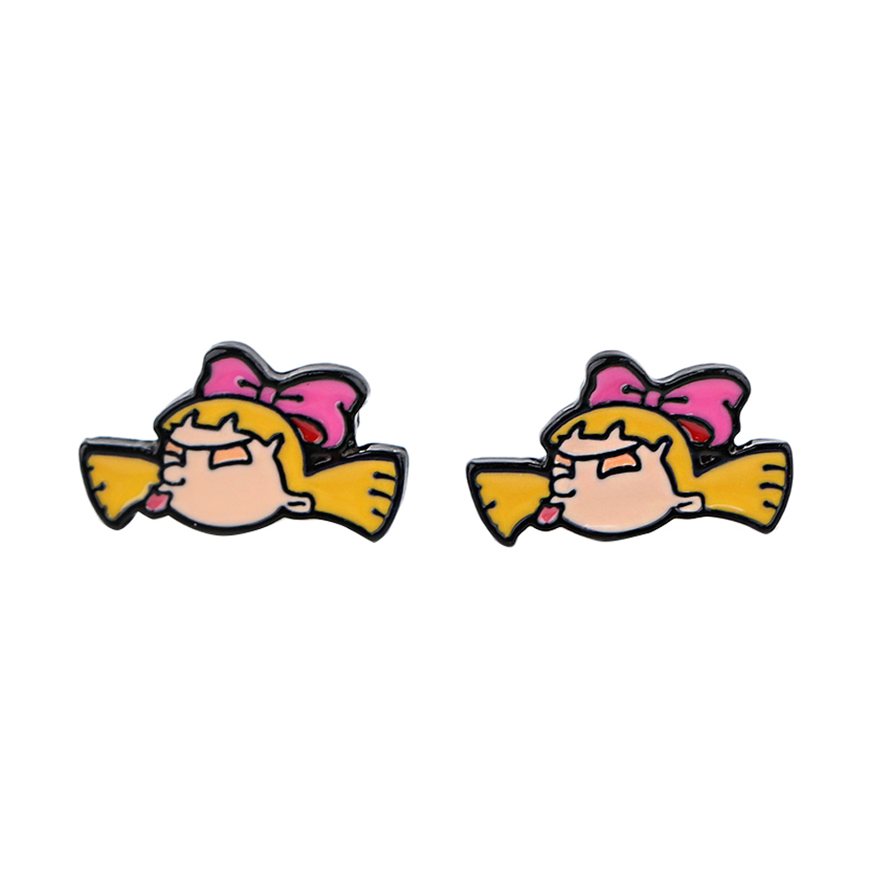 DZ2320 Ikon Anime Anting Kanci - Women Fashion Icon ulasan dan harga