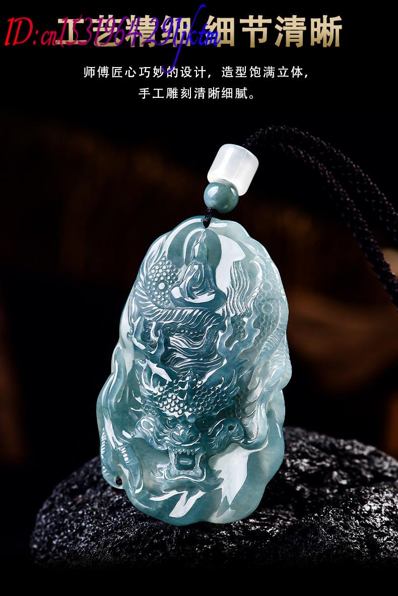 Kalung Liontin Naga Giok Burma - Women Fashion Necklace ulasan dan harga