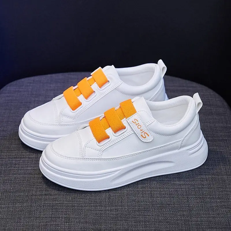 Sepatu Sneakers Putih Serbagun - Women'S Fashion Velcro Sneakers ulasan dan harga