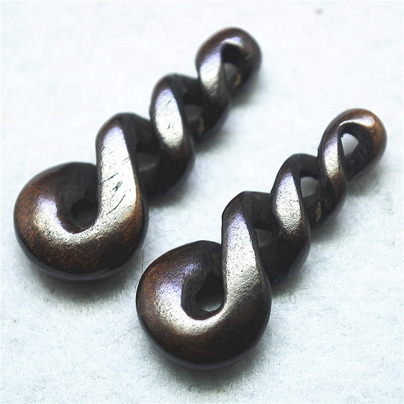2 Buah Liontin Tulang Coklat B - Women Fashion Nz ulasan dan harga
