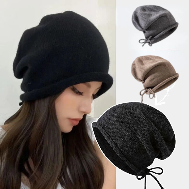 Topi Rajut Wanita Musim Dingin - Women'S Fashion Hats ulasan dan harga