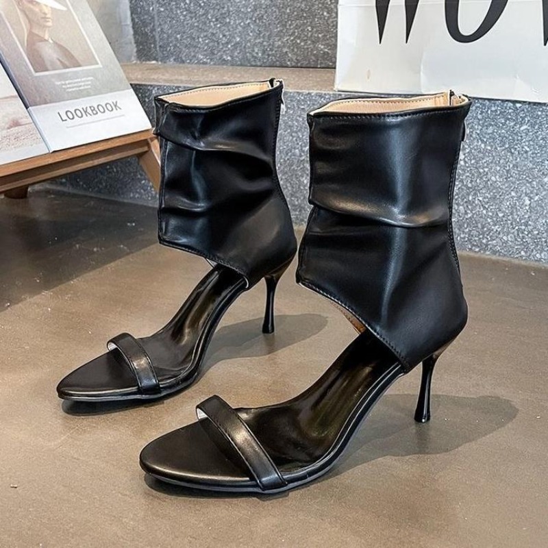 Sepatu Sandal Boots Hak Tipis  - Women'S Fashion Designer Clothes ulasan dan harga