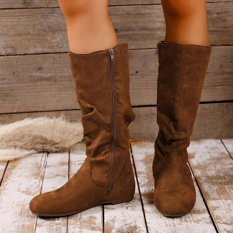 Sepatu Bot Tinggi Musim Dingin - Winter Fashion Women Boots ulasan dan harga