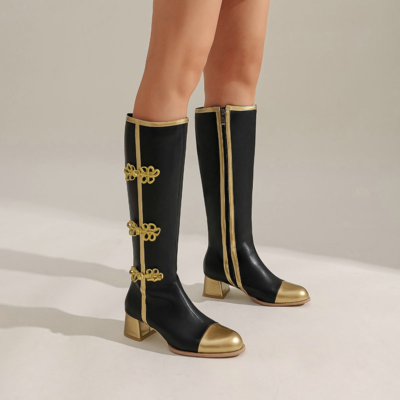 Sepatu bot selutut ukuran besa - Winter Fashion Women Boots ulasan dan harga