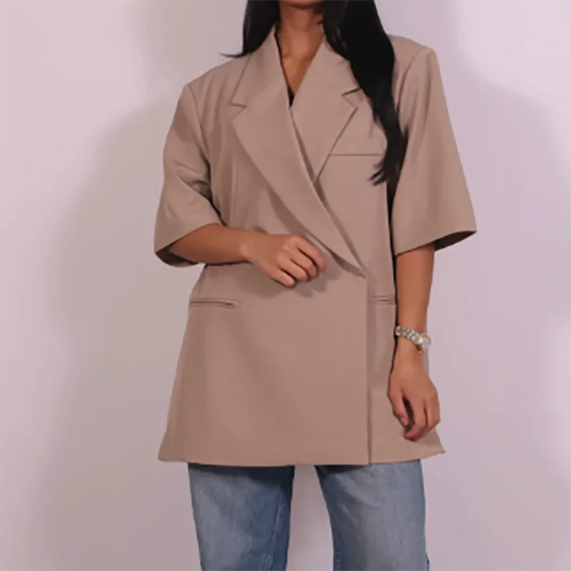 Setelan Blazer Wanita Kasual S - Blazer Women Oversized ulasan dan harga