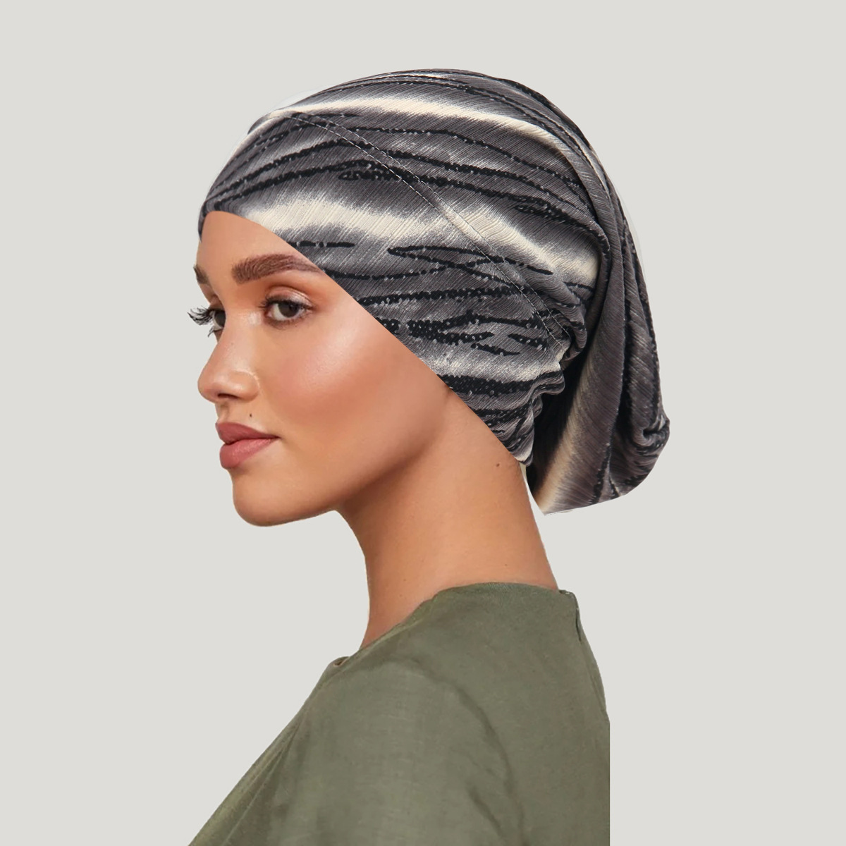 Topi Penutup Rambut Tie-dye Ba - Women'S Fashion Hats ulasan dan harga