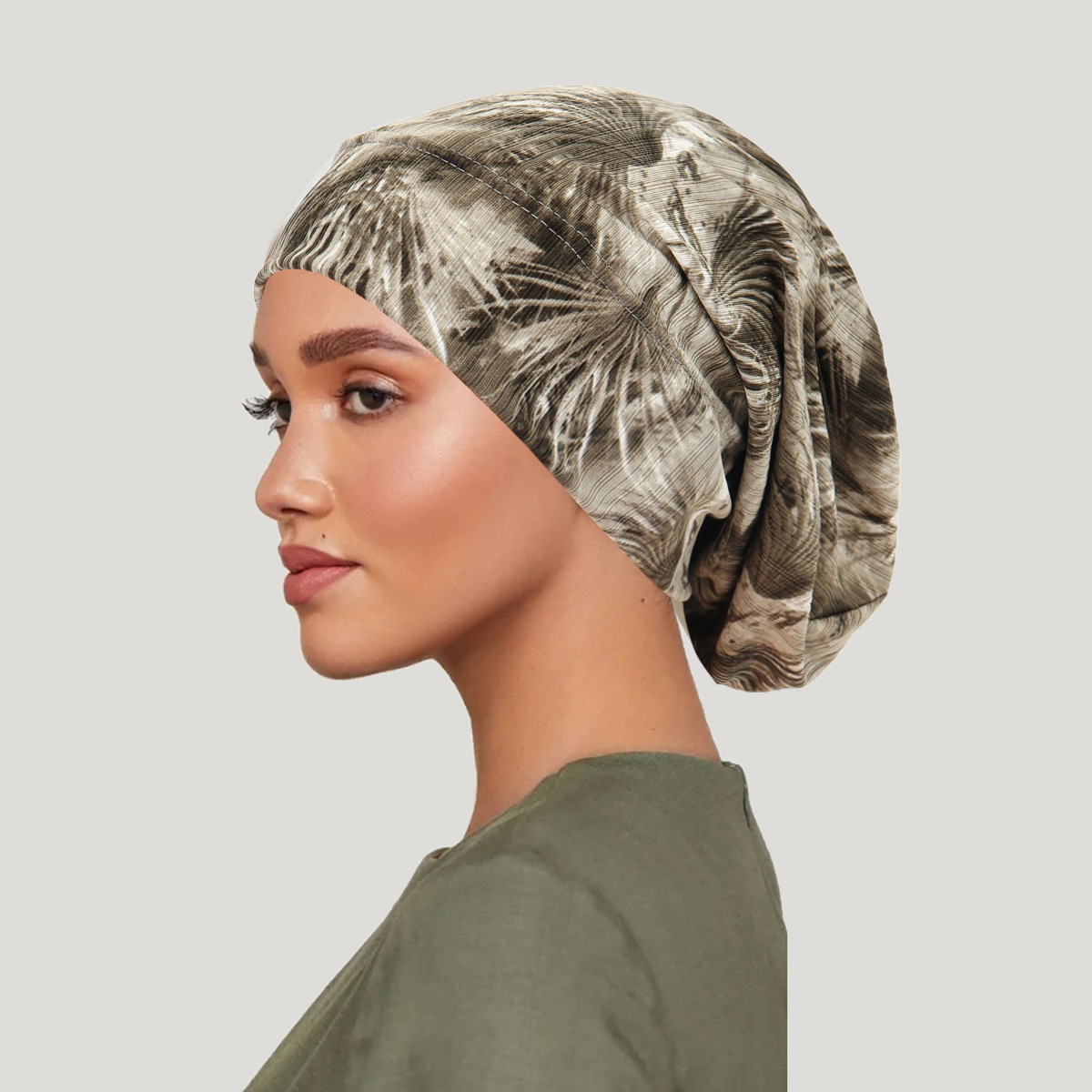 Topi Penutup Rambut Tie-dye Ba - Women'S Fashion Hats ulasan dan harga