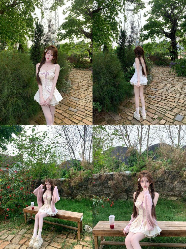 Gaun Suspender Desain Fashion  - Women'S Fashion Designer Clothes ulasan dan harga