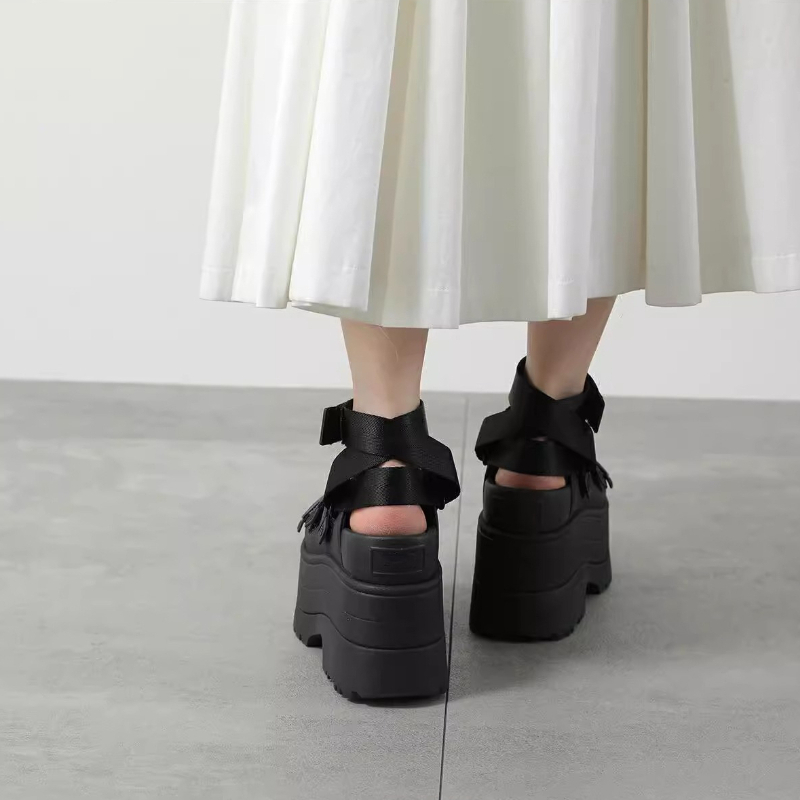 Sandal Wanita Musim Panas Hak  - Women'S Fashion Velcro Sneakers ulasan dan harga