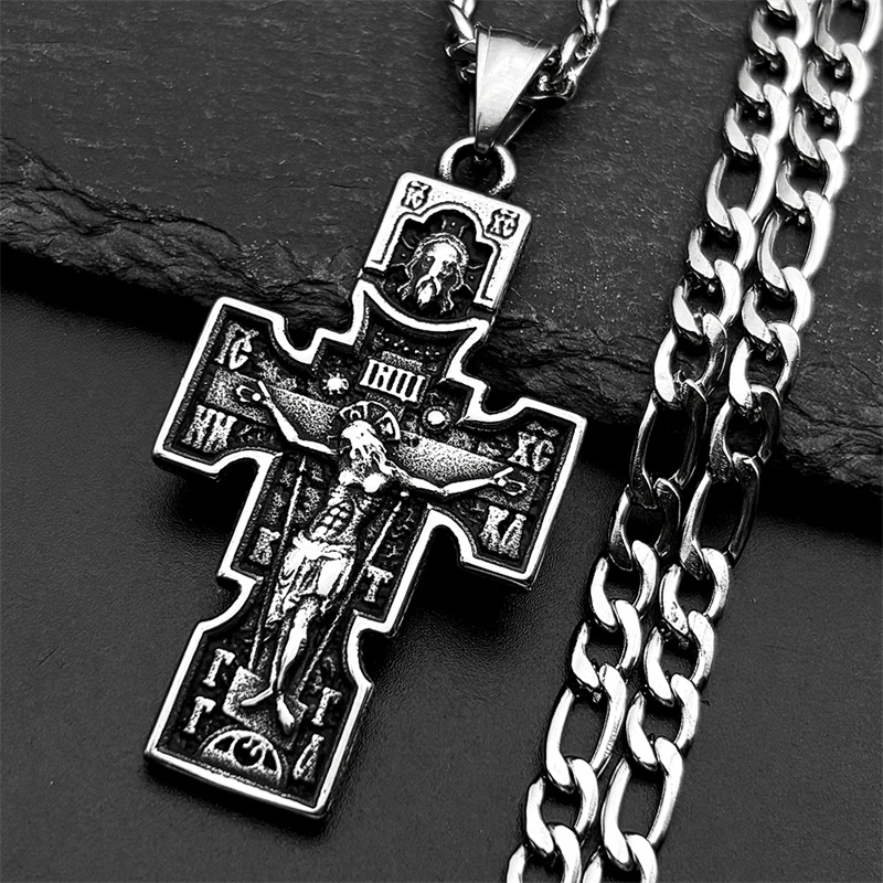 Kalung Liontin Salib Yesus Ort - Women Fashion Icon ulasan dan harga