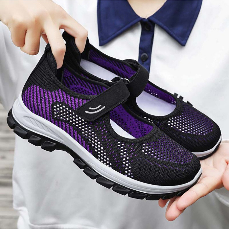 Sepatu Olahraga Wanita Musim P - Women'S Fashion Velcro Sneakers ulasan dan harga