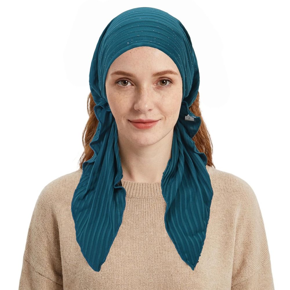 Turban Rajut Halus Bahan Stret - Women'S Fashion Hats ulasan dan harga