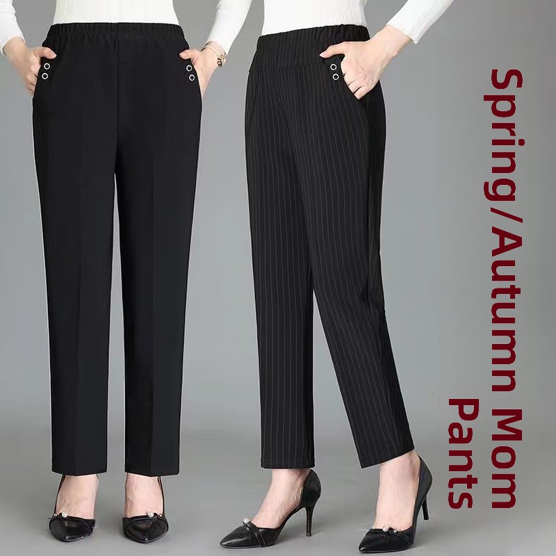 Celana Kasual Wanita Dewasa Mo - Mom Jeans Women ulasan dan harga