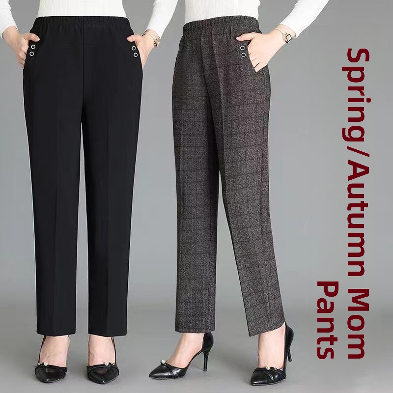 Celana Kasual Wanita Dewasa Mo - Mom Jeans Women ulasan dan harga
