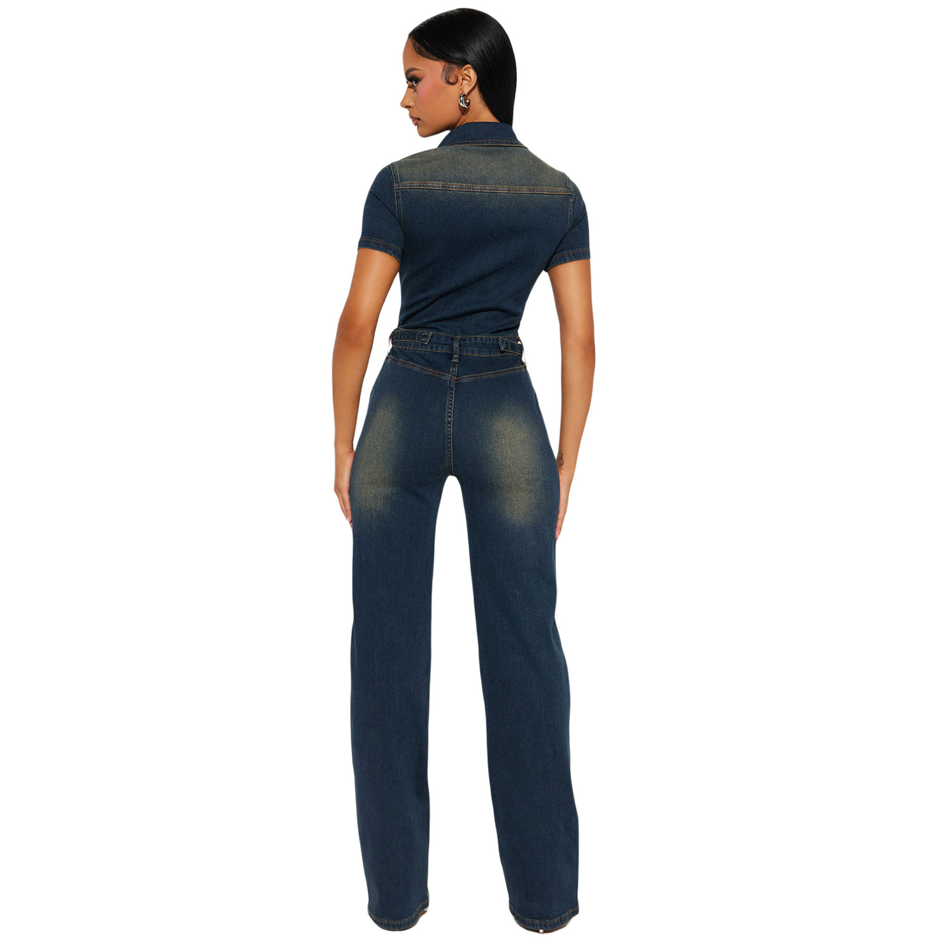 Celana Kodok Overall Denim Cel - Mom Jeans Women ulasan dan harga