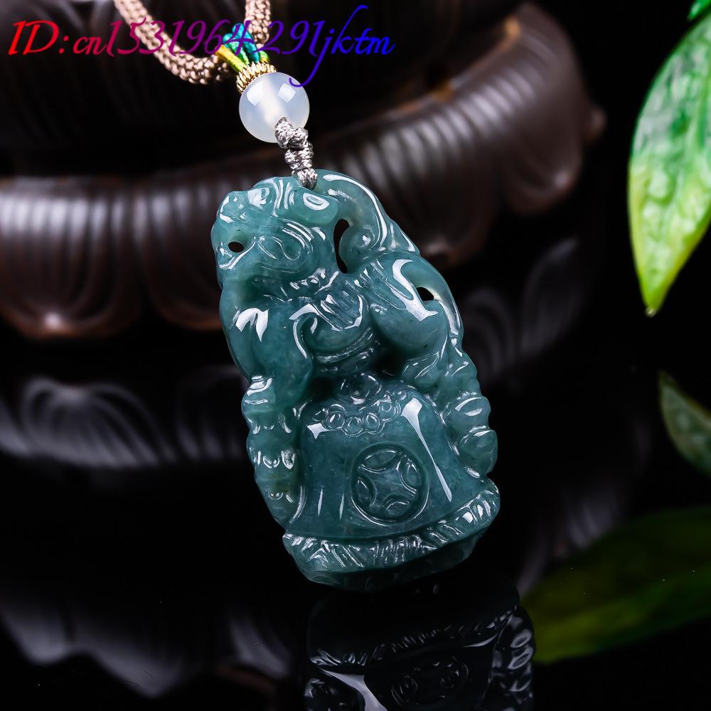 Liontin Pixiu Giok Burma Desai - Women Fashion Necklace ulasan dan harga