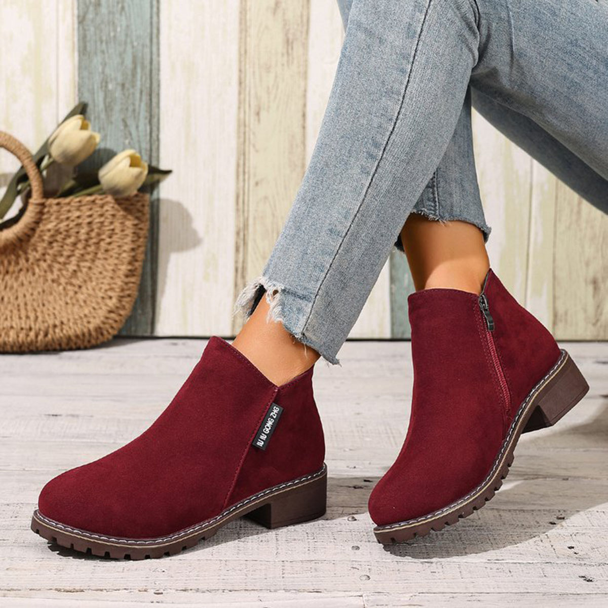 Sepatu Bot Wanita Musim Gugur  - Sale Fashion Women ulasan dan harga