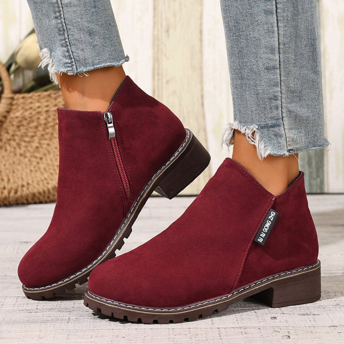 Sepatu Bot Wanita Musim Gugur  - Sale Fashion Women ulasan dan harga